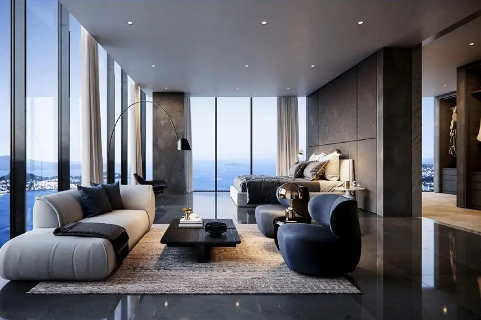 Minimalism at Scale: Touring a $38M Penthouse